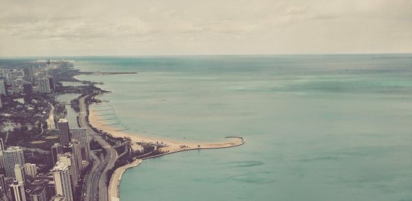 Afkoeling zoeken in Chicago 09