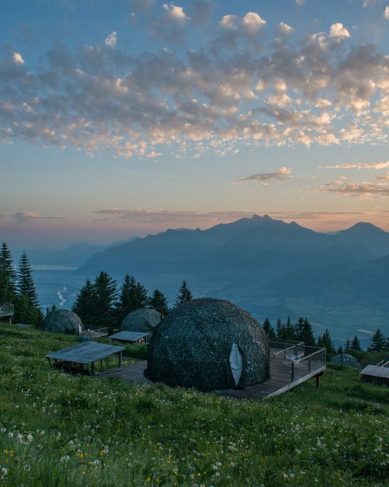 Slapen onder de sterren whitepod