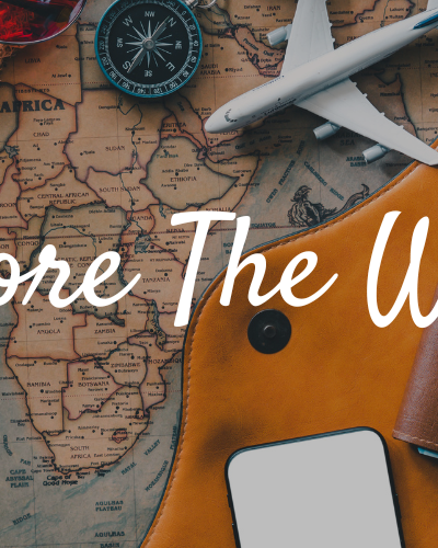 Brown White Travel Twitter Header