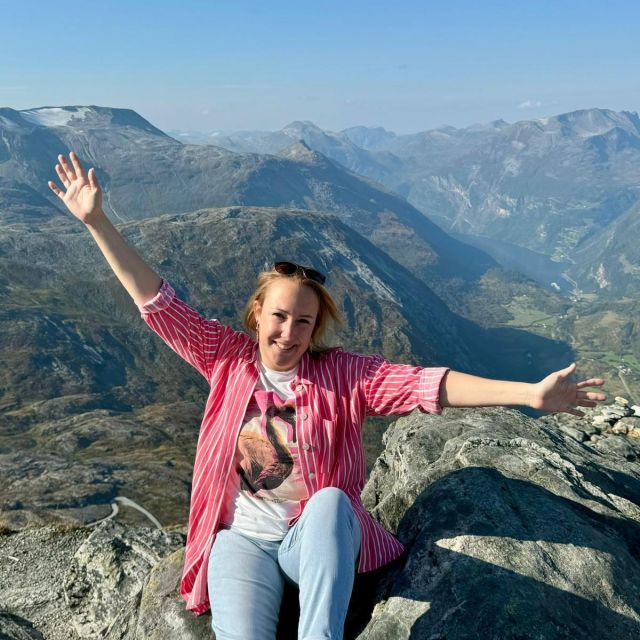 Noorse Fjorden Bergtop